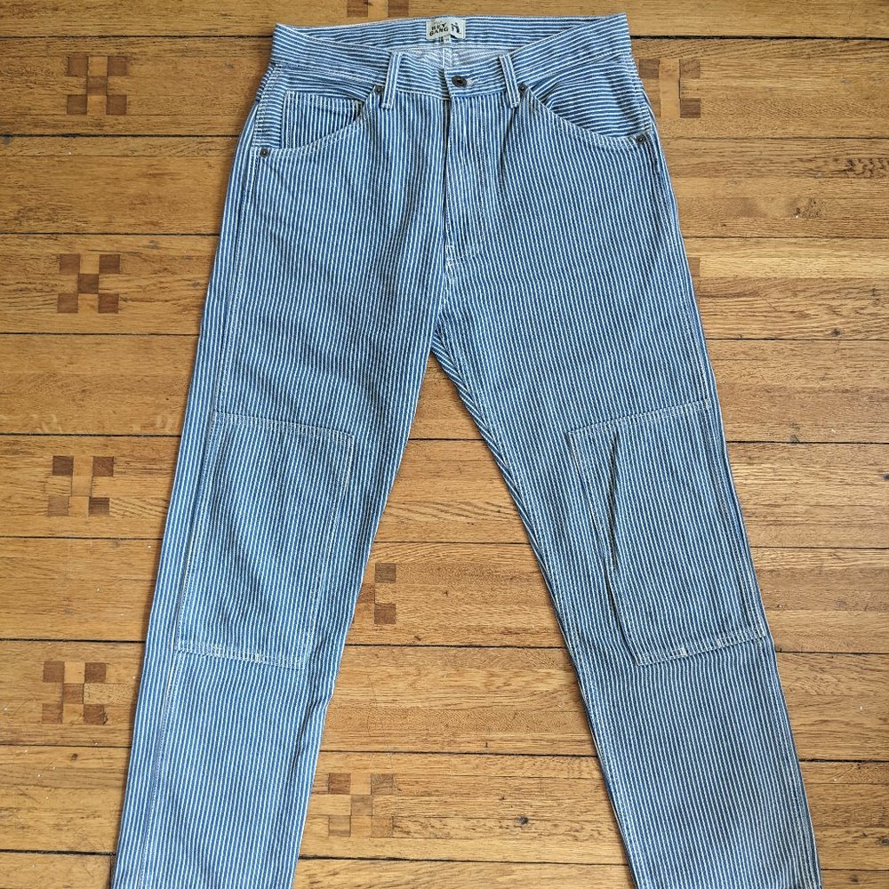 The Hey Gang Railroad Knee Patch Jeans Sz 29